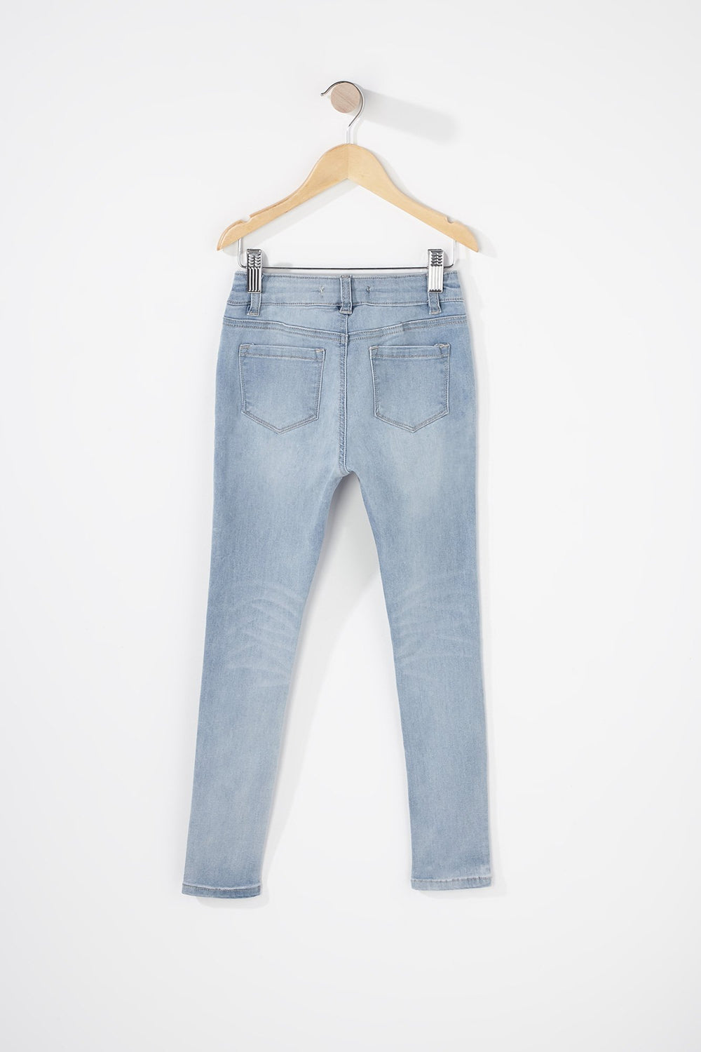 Kids Girls Skinny Jean Light Denim Blue