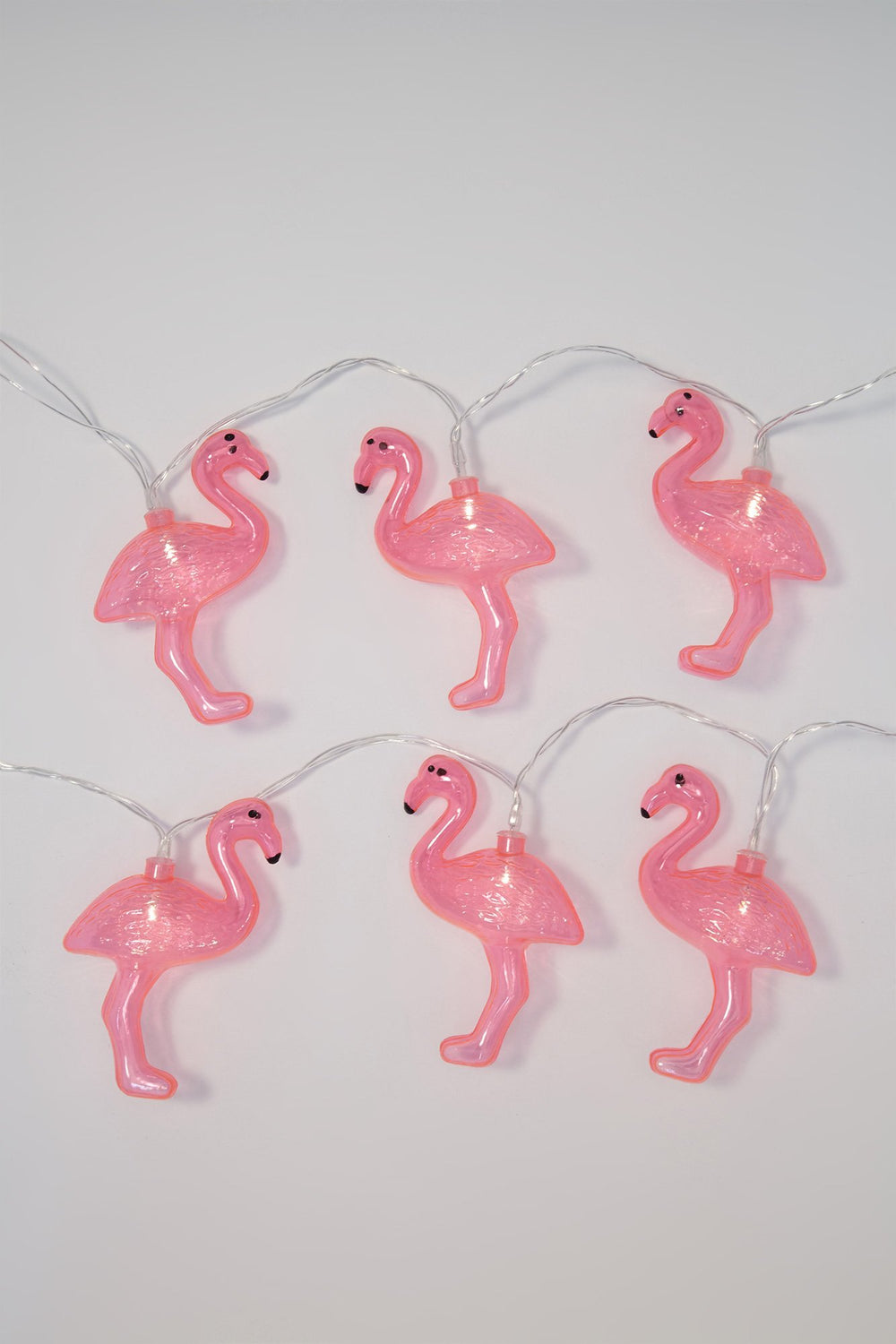 Women Flamingo LED String Lights Light Pink