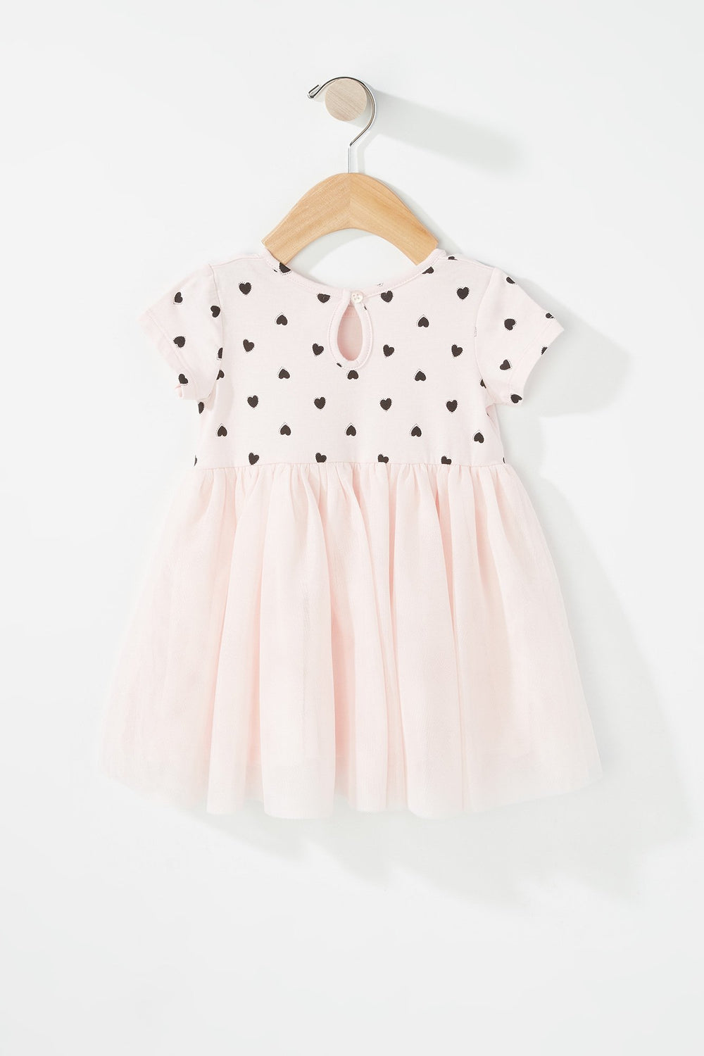 Kids Baby Girl Heart Tutu Dress Light Pink