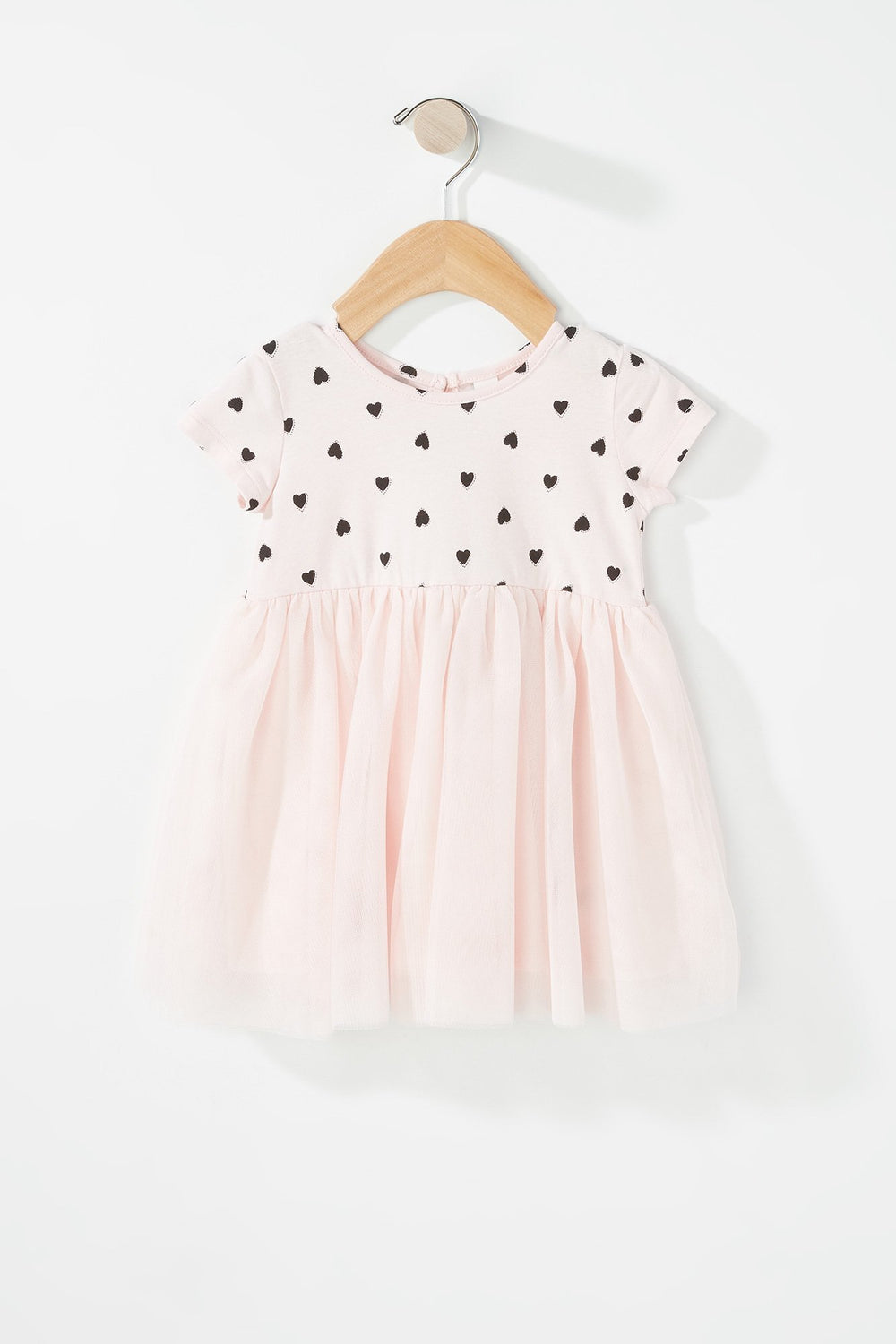 Kids Baby Girl Heart Tutu Dress Light Pink