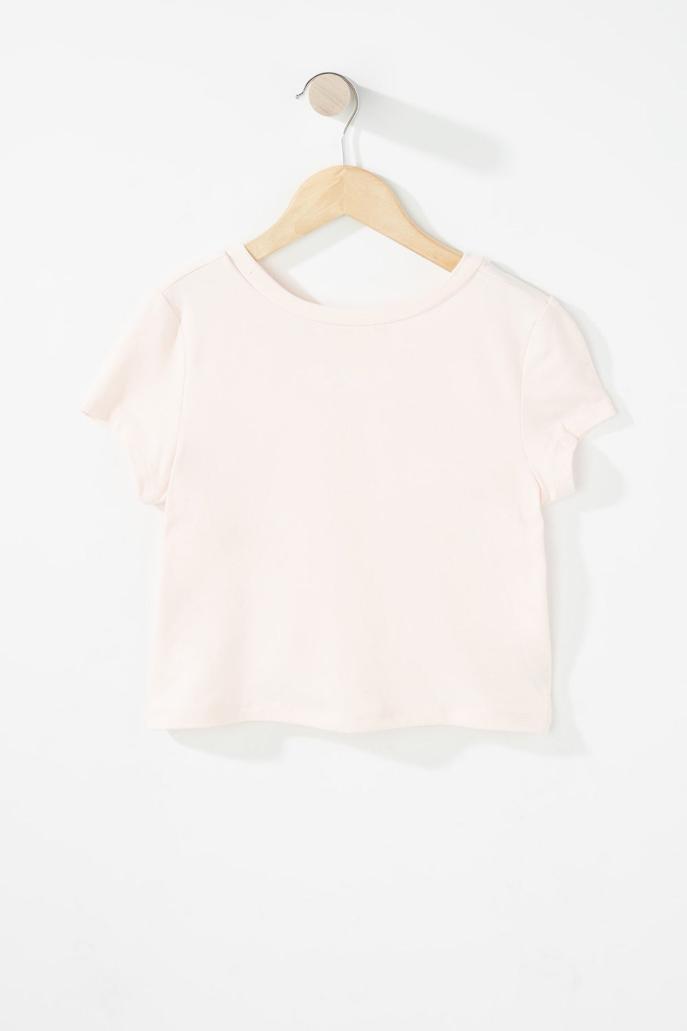 Kids Girls 2-Piece Graphic T-Shirt & Short Pajama Set Light Pink