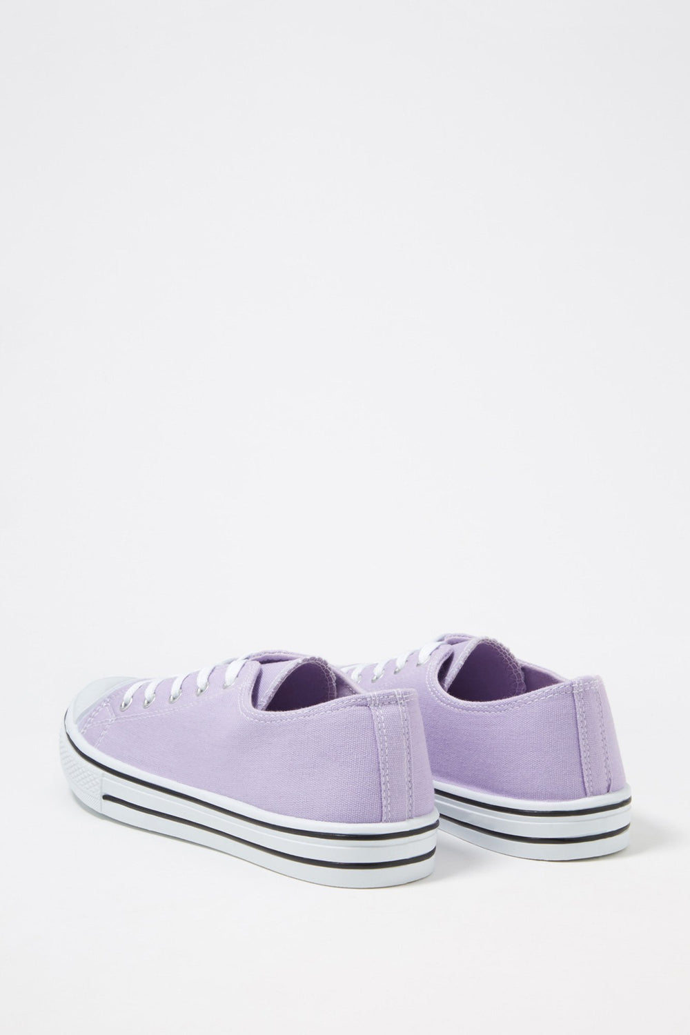 Women Espadrilles en toiles lacées Lilas