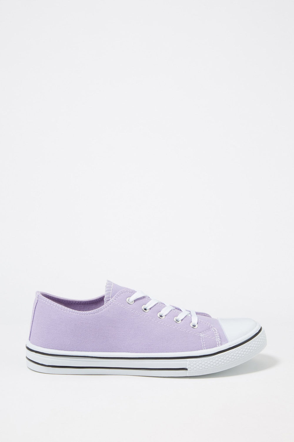 Women Espadrilles en toiles lacées Lilas