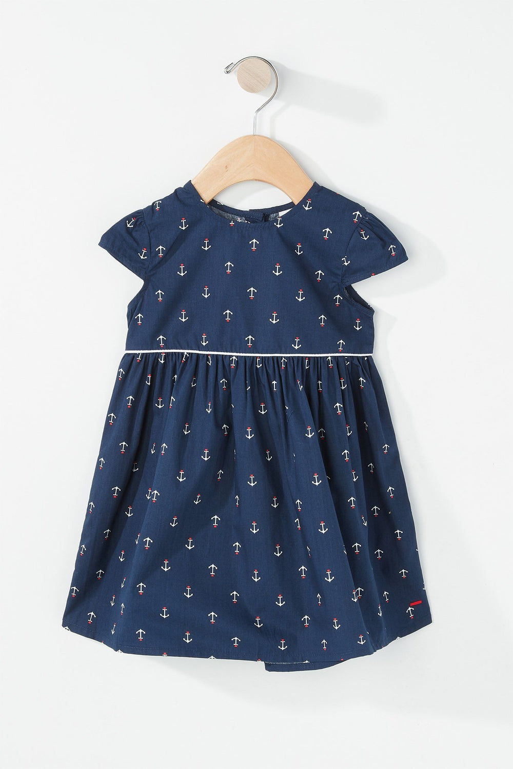 Kids Robe à imprimé Ancre pour bébé fille Marine
