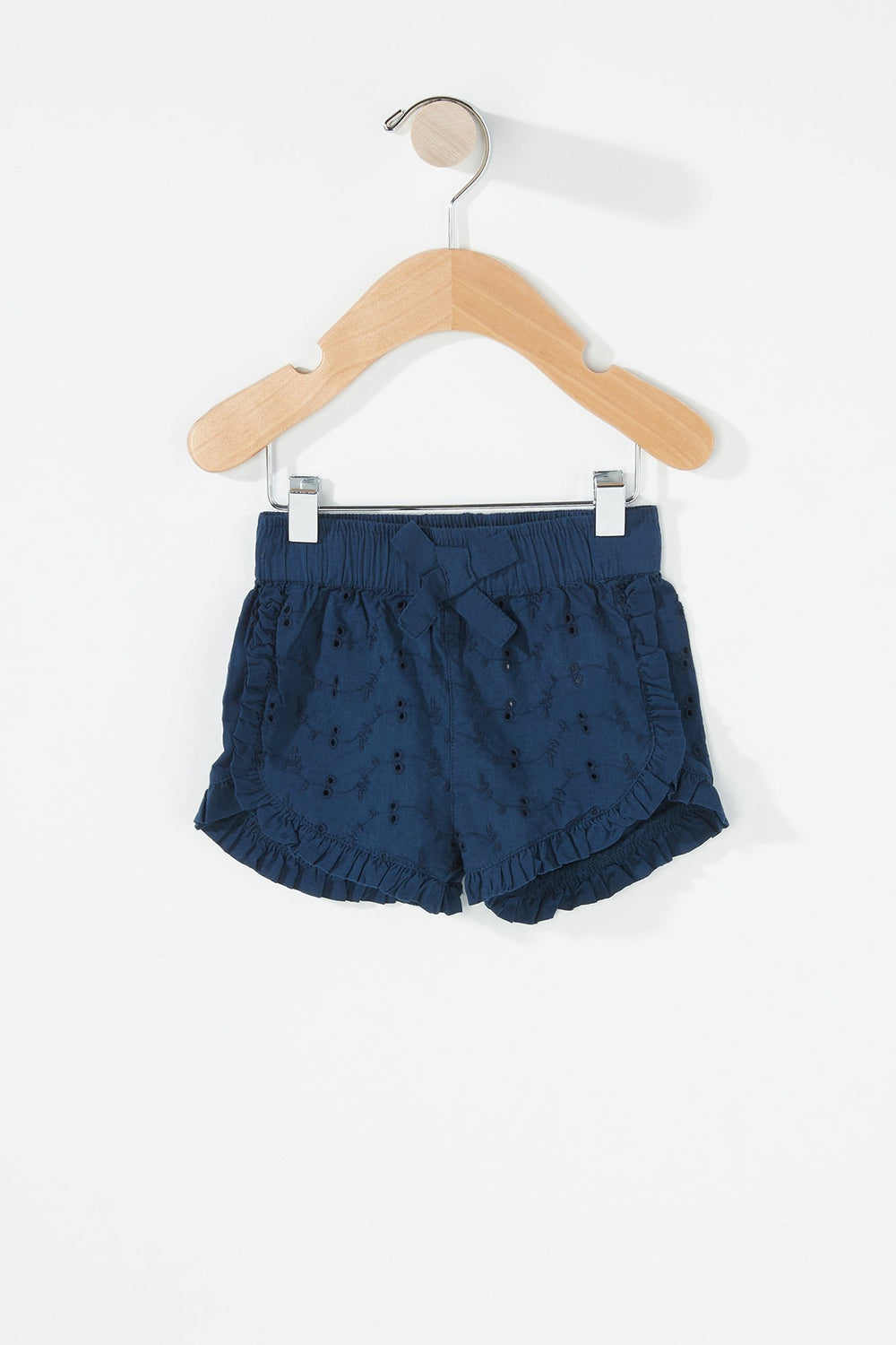 Kids Short tulipe volanté avec boucle pour bébé fille Marine