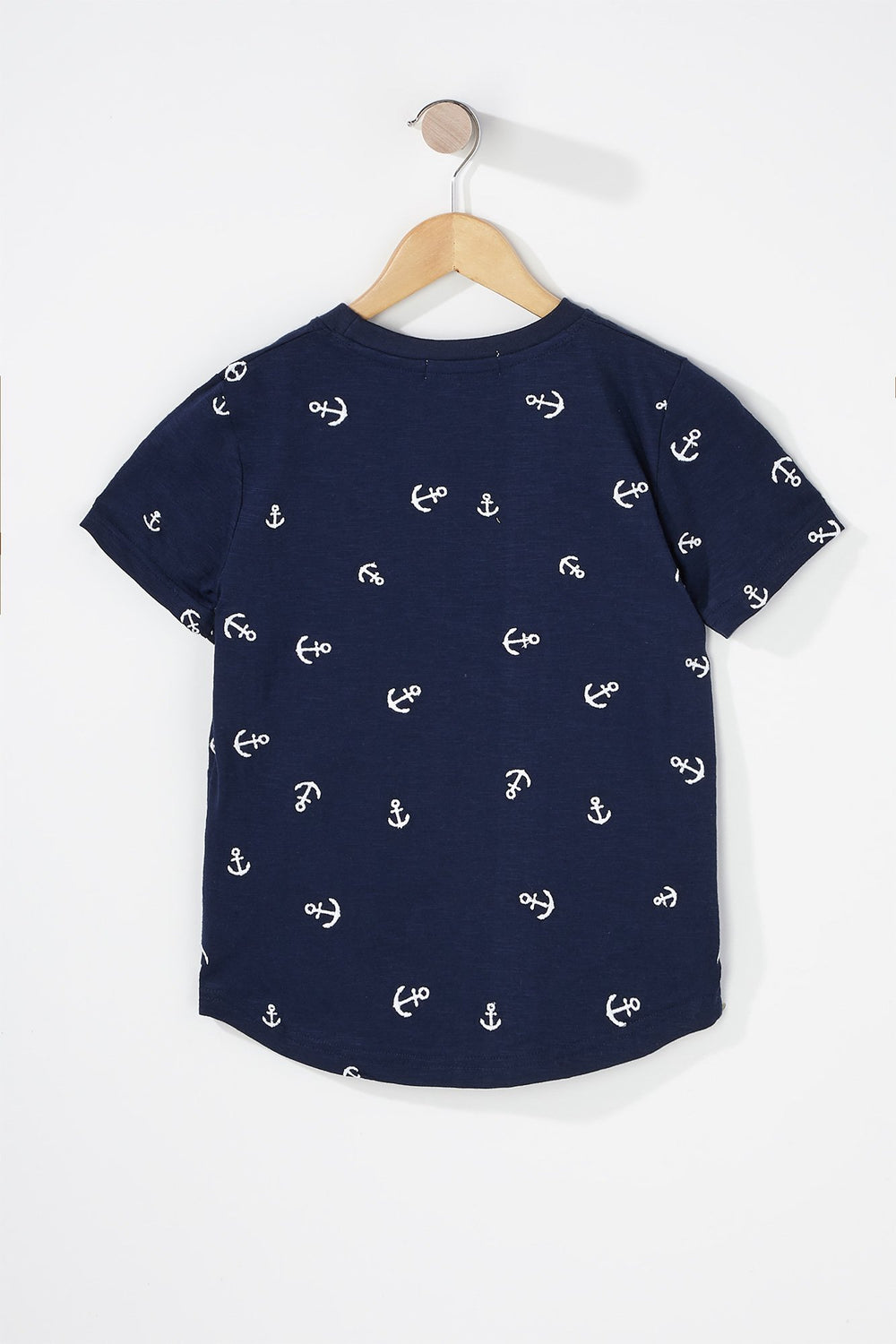 Kids T-shirt à imprimé Ancre pour garçon Marine