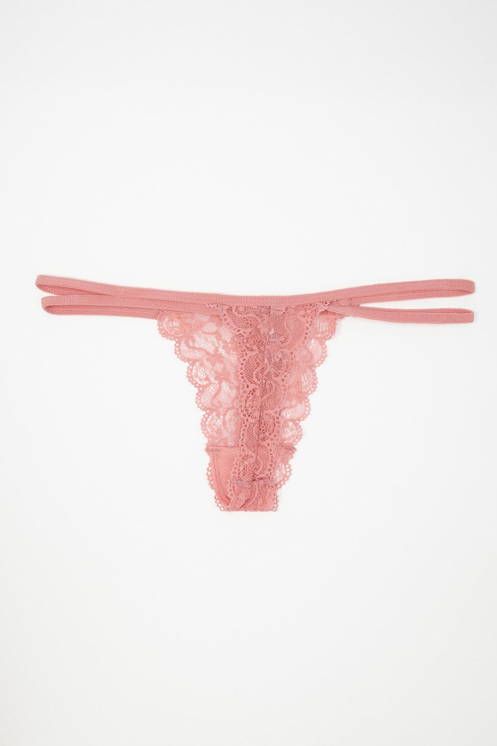 Women Tanga en dentelle lacée Tanga en dentelle lacée