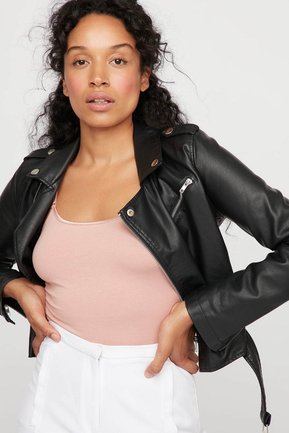Women Longline Basic Camisole Mauve
