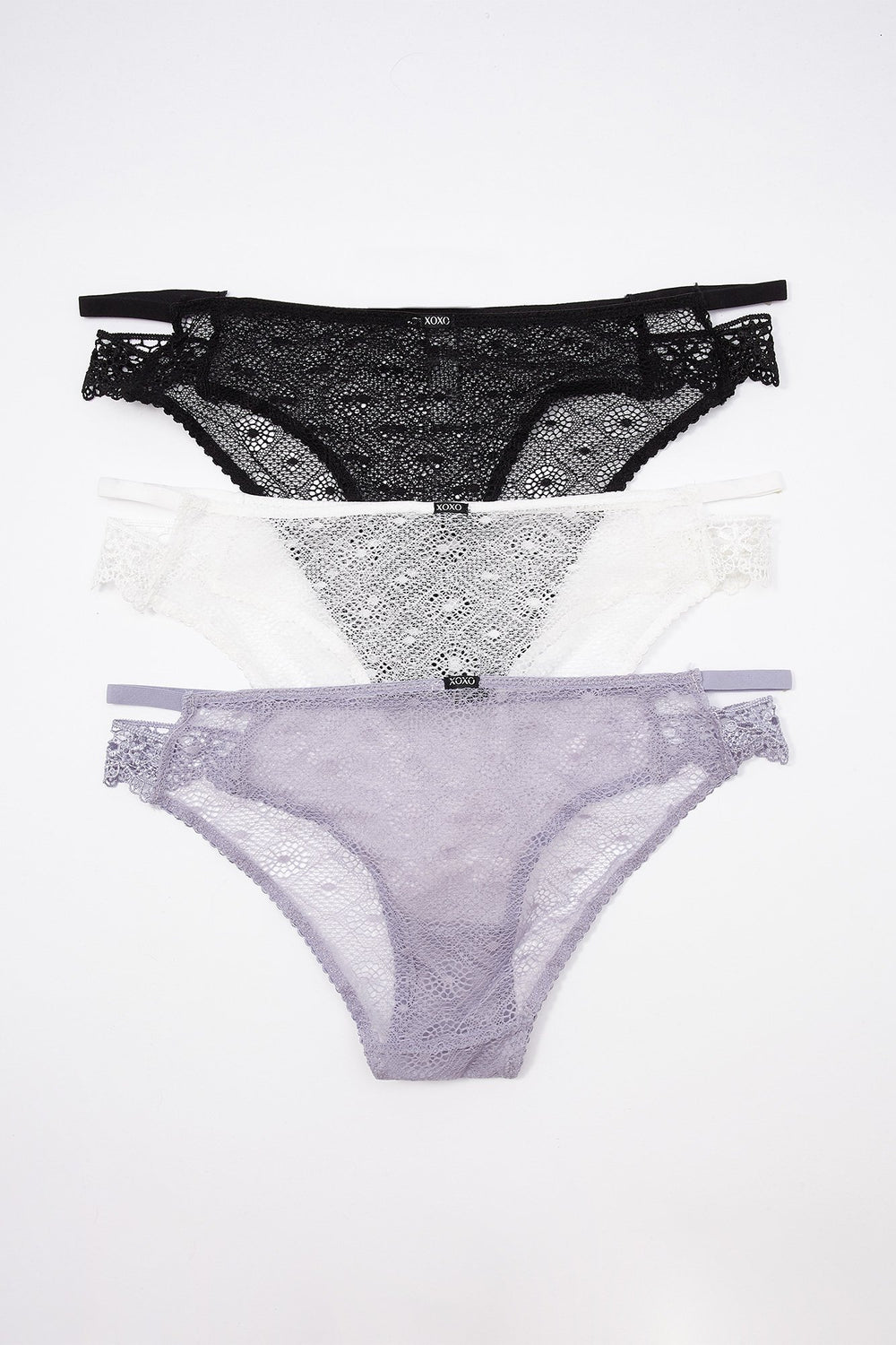 Women Culotte en dentelle à taille basse Multi