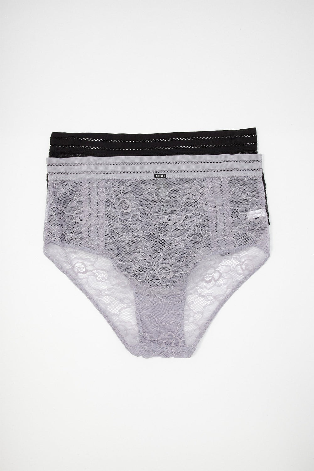 Women High-Rise Floral Lace Hip Hugger Undie (2 Pack) Multi