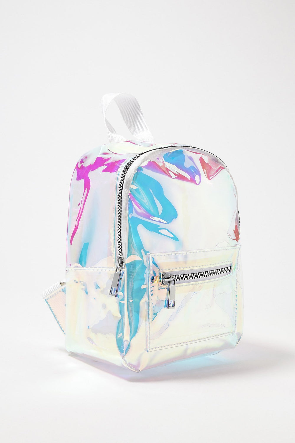 Women Holographic Mini Backpack Multi