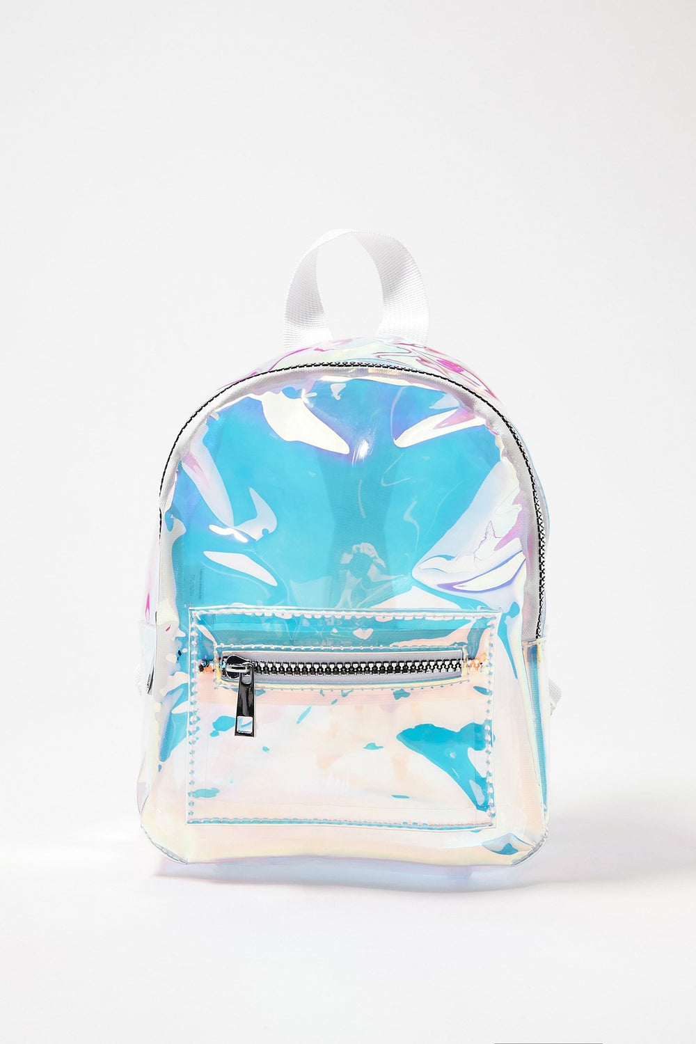 Women Holographic Mini Backpack Multi