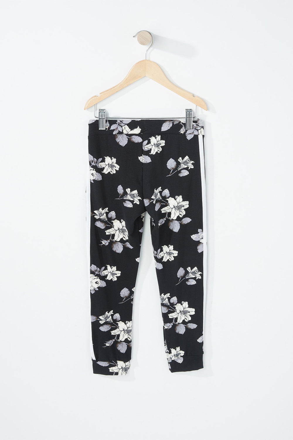 Kids Legging imprimé à rayures latérales pour fille Multi
