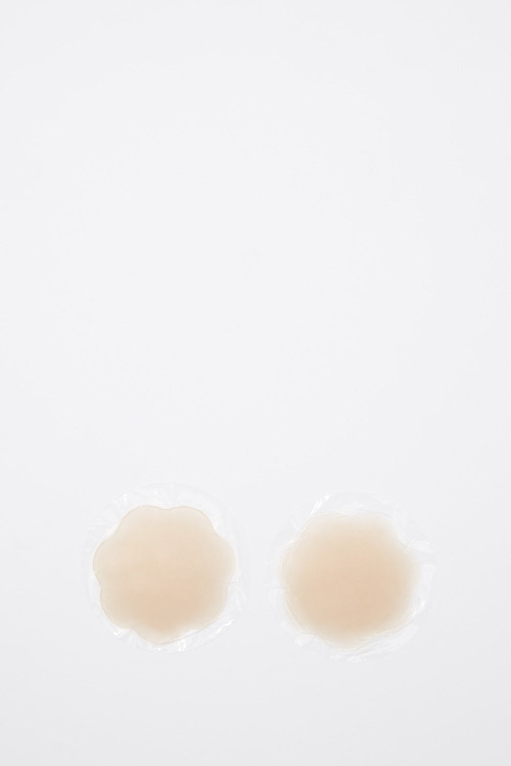 Women Cache-mamelons en silicone Naturel