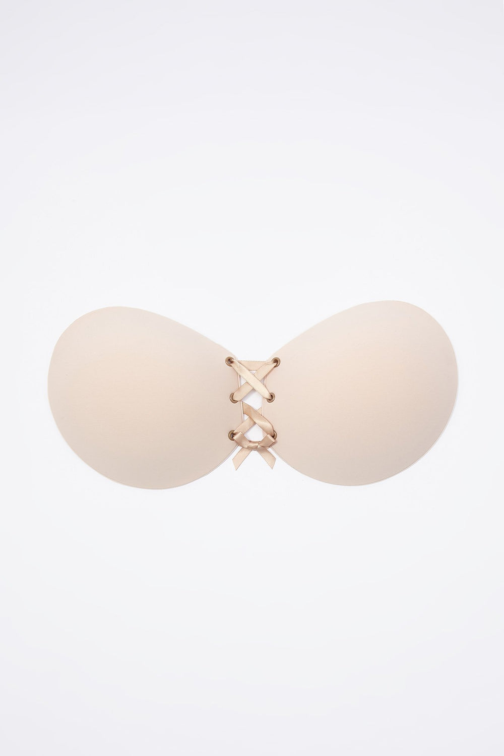 Women Soutien-gorge doublé en silicone avec attache avant Naturel