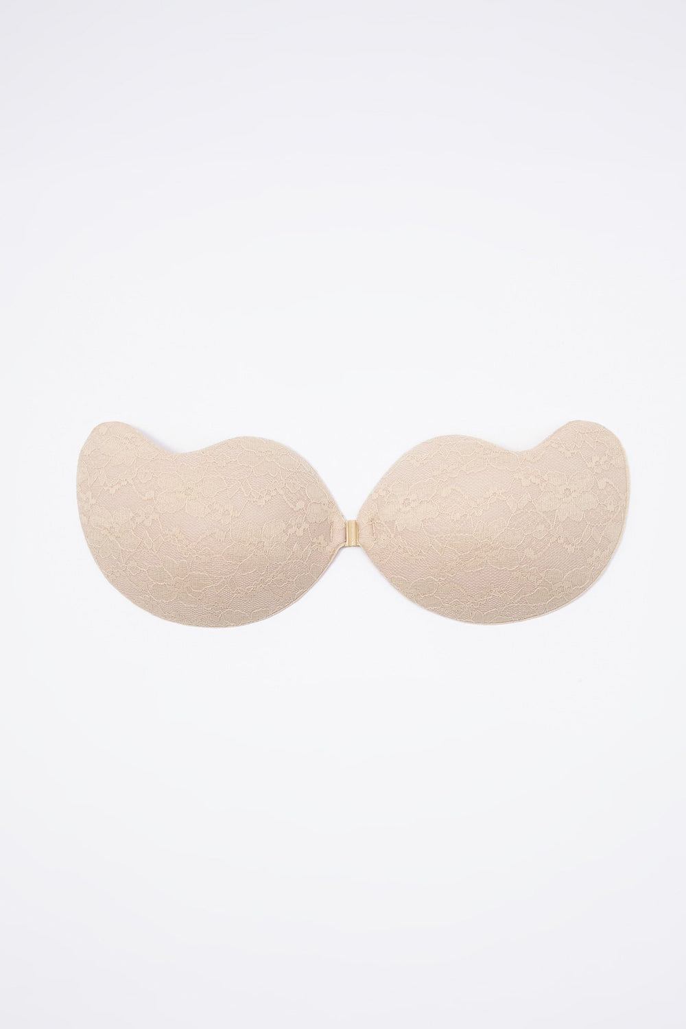 Women Soutien-gorge en dentelle doublé en silicone Naturel