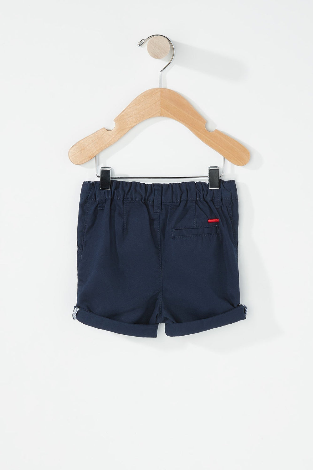 Kids Baby Boy Coloured Roll-Up Short Navy