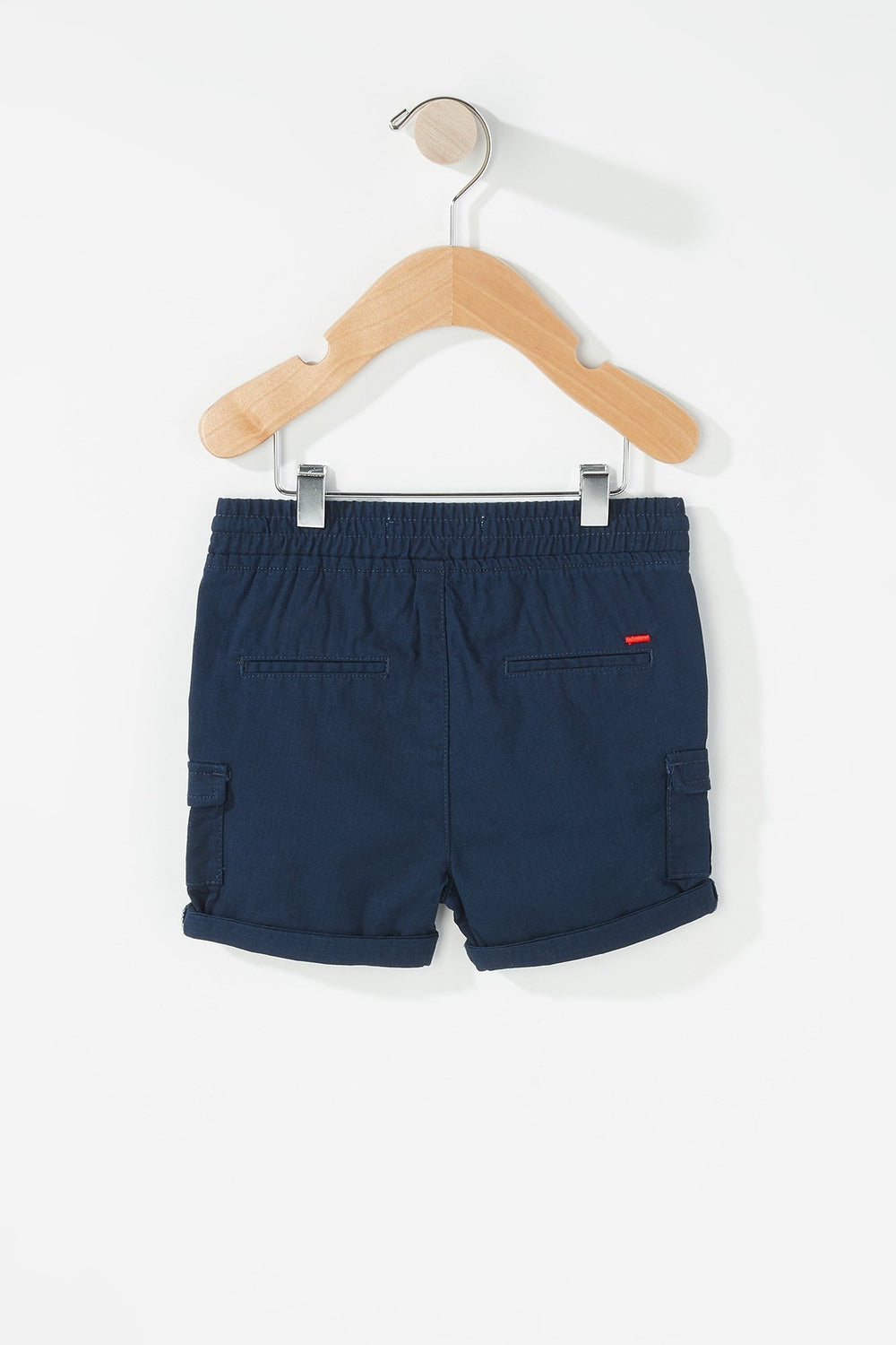 Kids Baby Boy Drawstring Cargo Short Navy