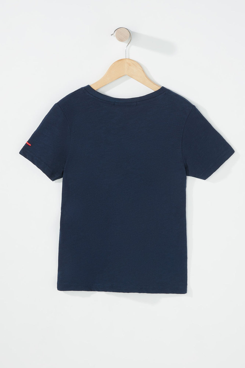 Kids Boys Denim Pocket Play The Game Graphic T-Shirt Navy