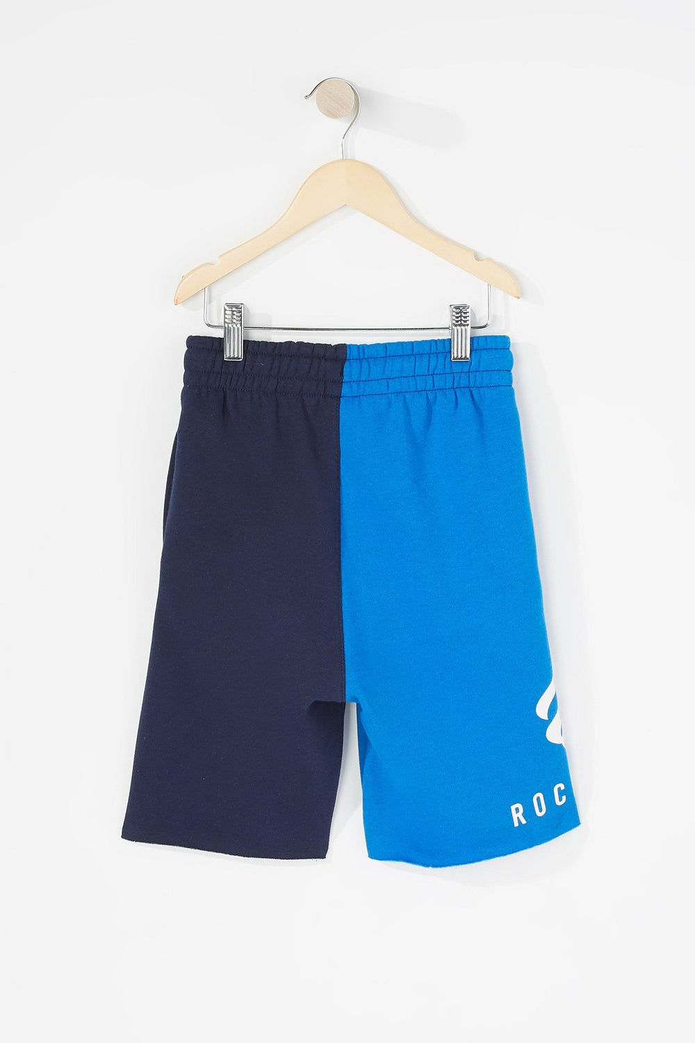 Kids Boys Rocawear Colour Block Fleece Short Navy