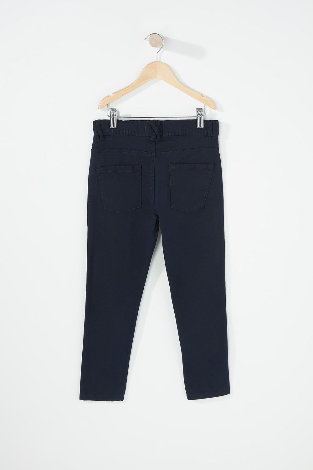 Kids Boys Twill Slim Jean Navy