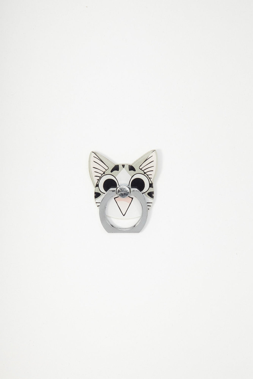 Women Bague imprimée pour téléphone intelligent Noir et blanc
