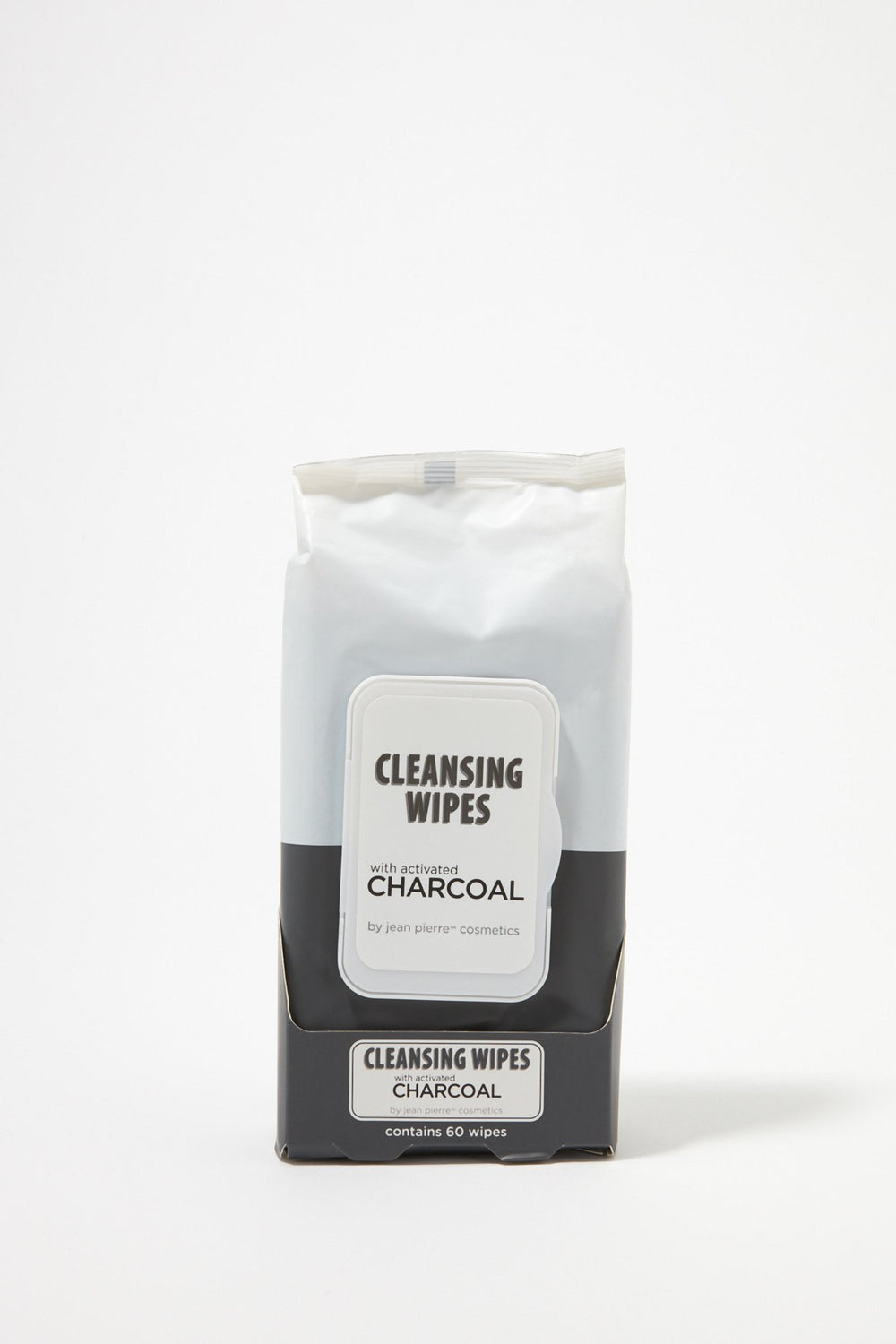 Lingettes nettoyantes au charbon activé Noir