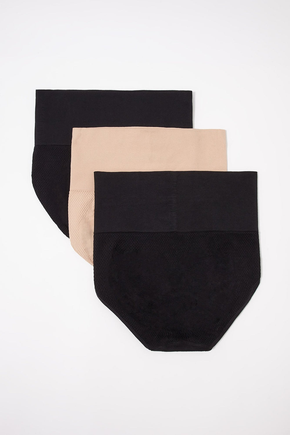 Women Culotte Smooth Shaper à taille haute (3 unités) Noir