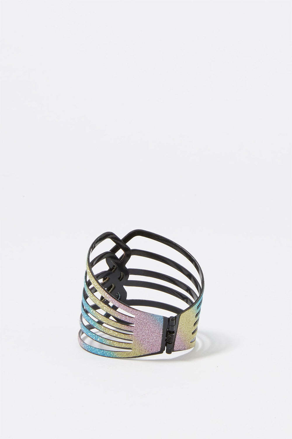 Women Bracelet arc-en-ciel scintillant Noir