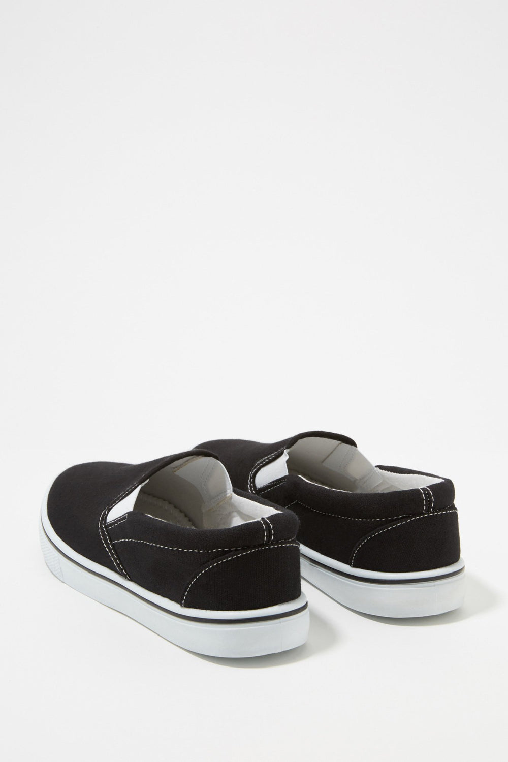 Women Espadrilles en toile à enfiler classiques Noir