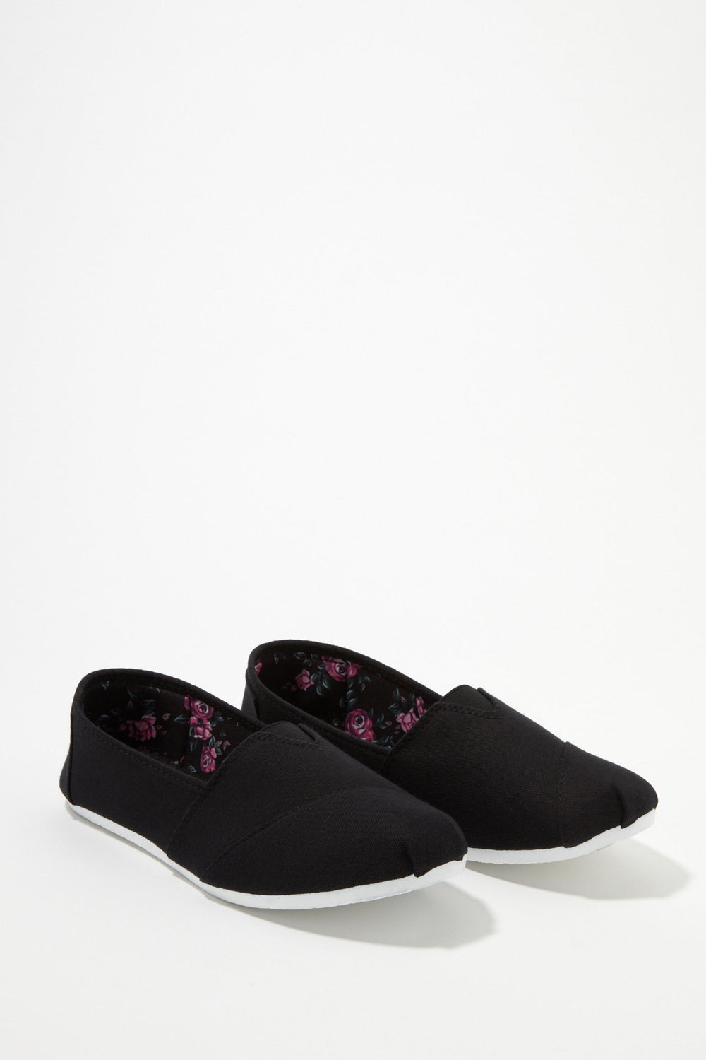 Women Espadrilles en toile à enfiler Noir