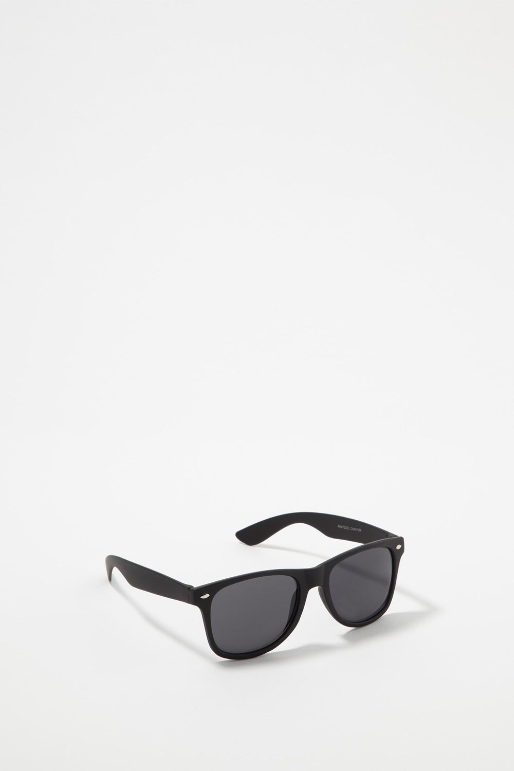 Men Lunettes de soleil Wayfarer mates Noir