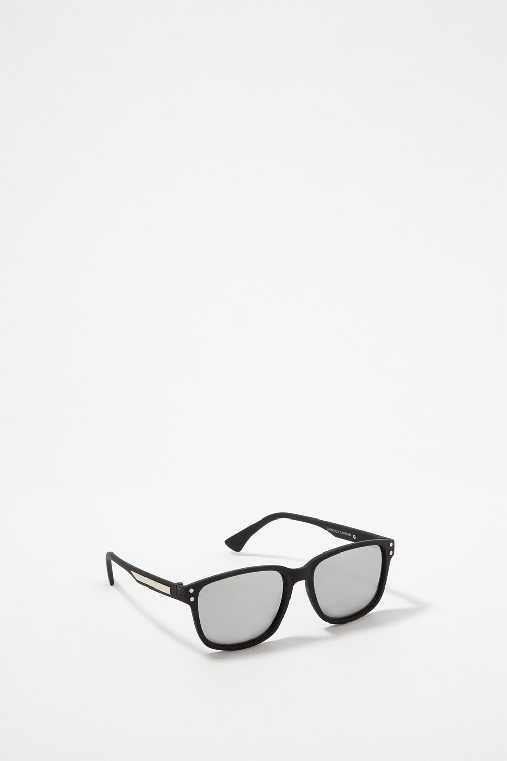 Men Lunettes de soleil Wayfarer miroir noires Noir
