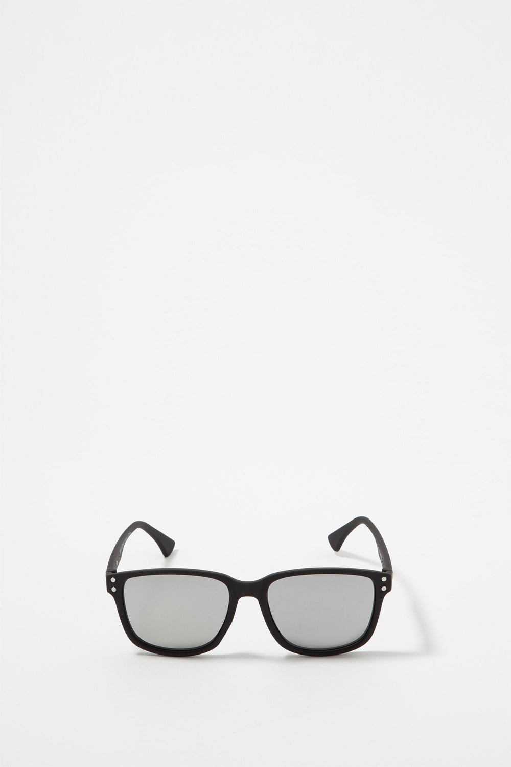 Men Lunettes de soleil Wayfarer miroir noires Noir