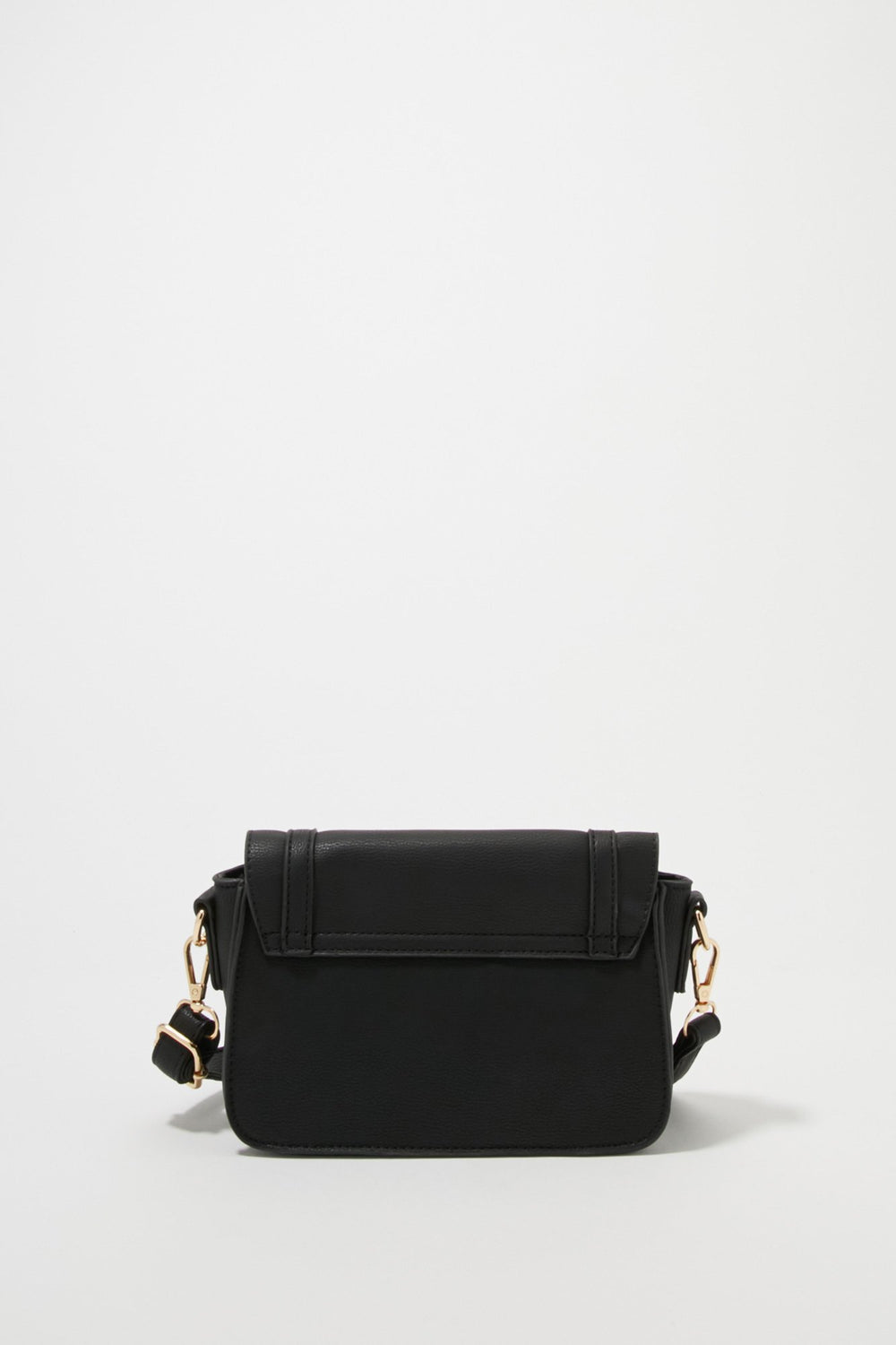 Women Sac à bandoulière avec boucle double Noir