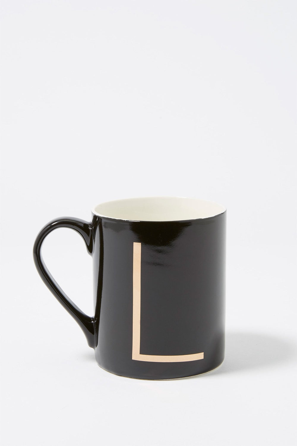 Women Tasse à imprimé L Noir