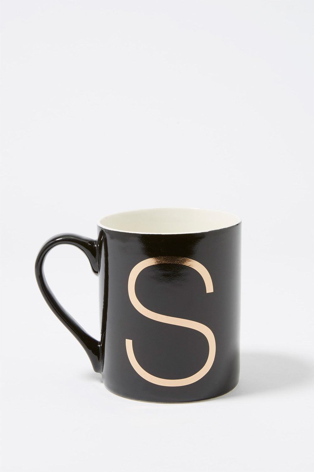 Women Tasse à imprimé S Noir