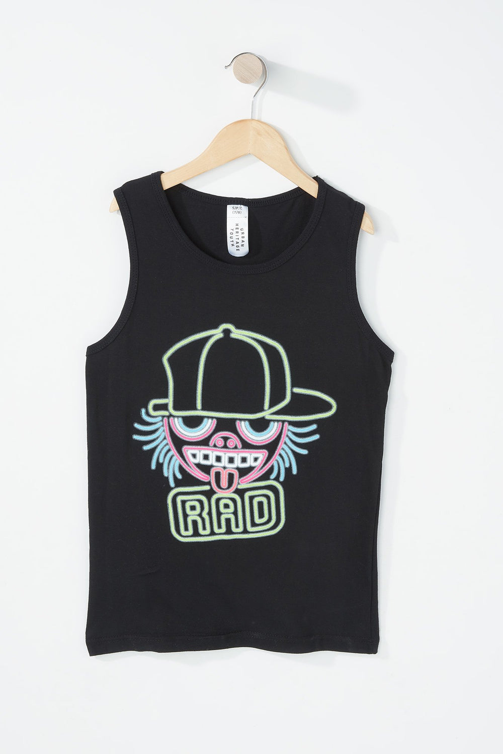 Kids Débardeur à imprimé Rad pour garçon Noir
