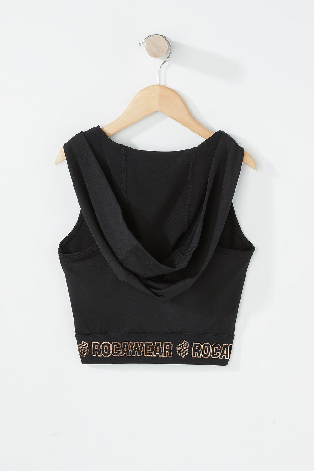 Kids Débardeur Rocawear imprimé à capuchon à enfiler pour fille Noir