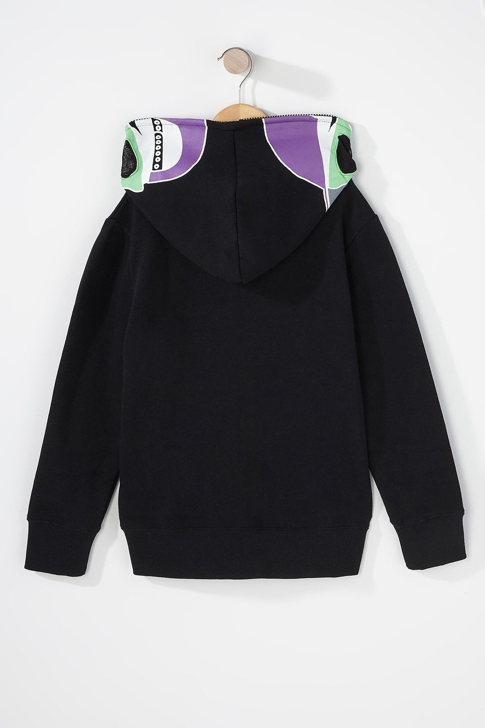 Kids Haut à capuchon Gamer squelette pour garçon Noir