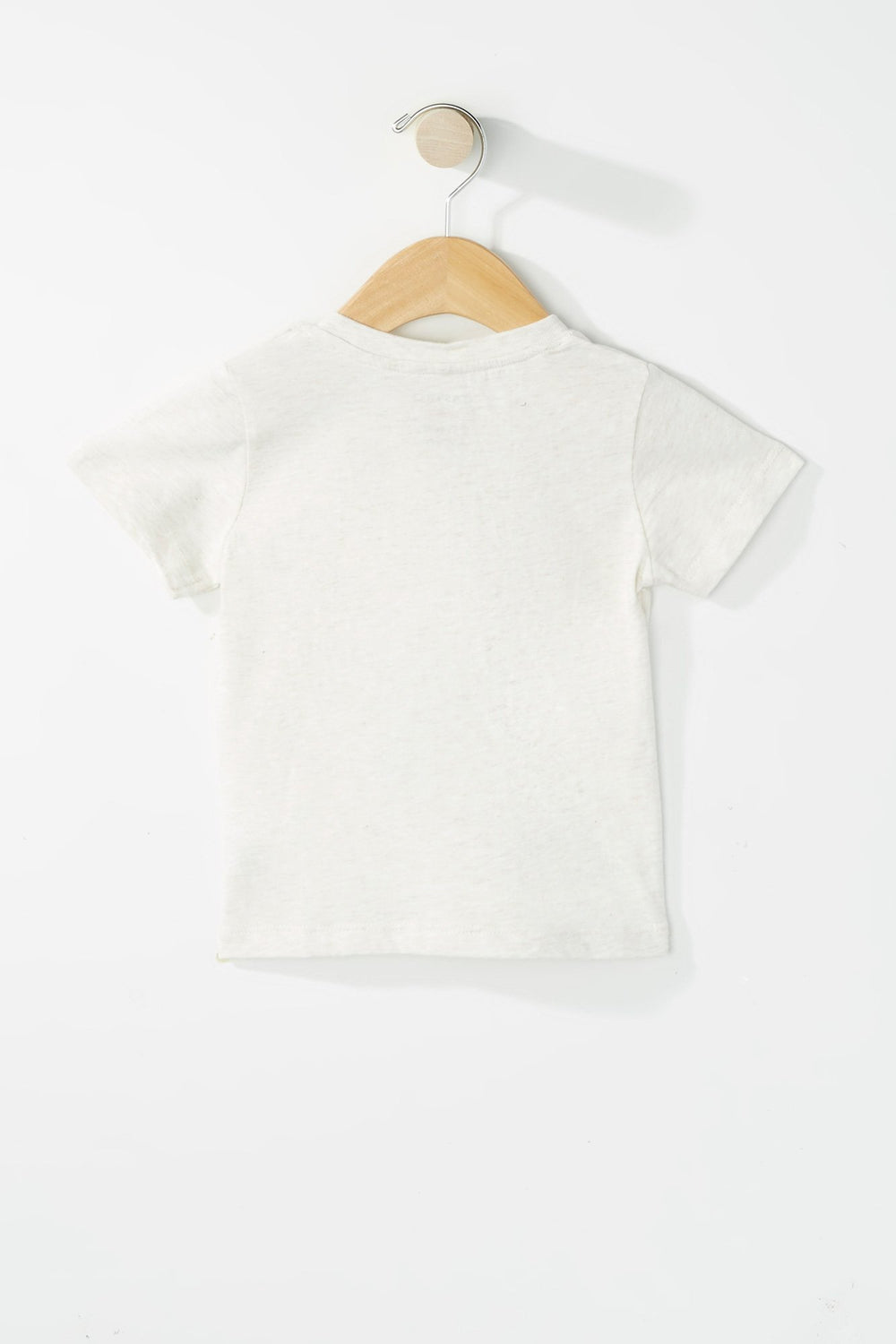 Kids Baby Girl Panda Graphic T-Shirt Off White
