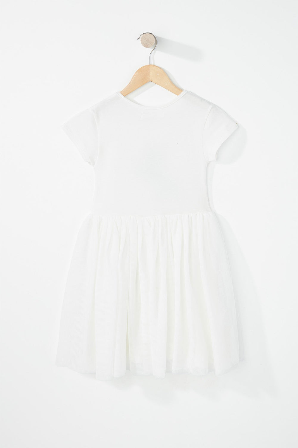 Kids Girls Sequin Unicorn Tutu Dress Off White