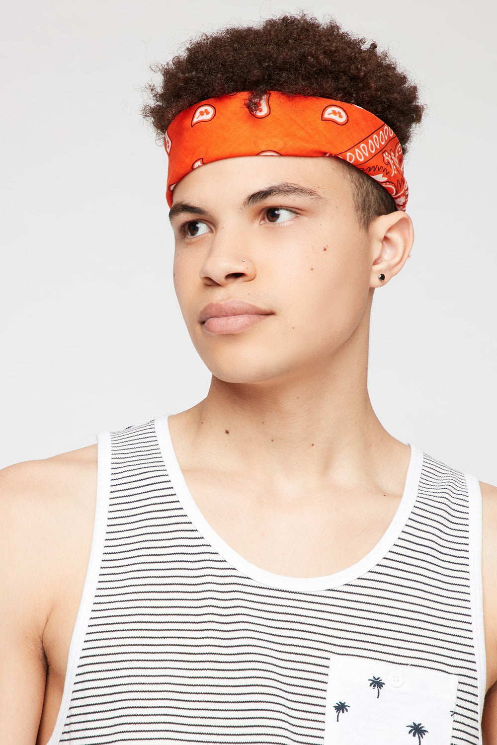 Men Festival Bandana Orange