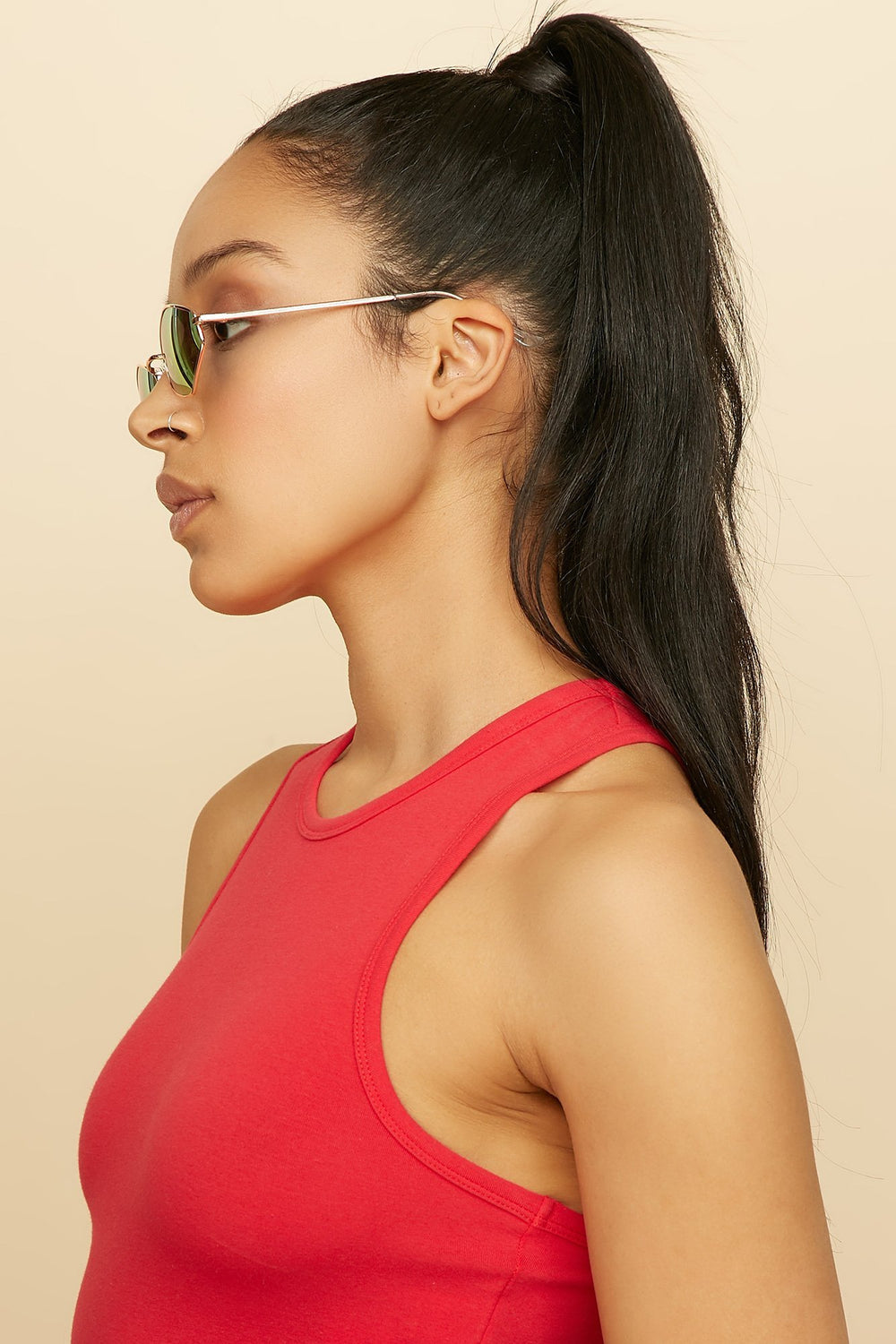 Women Geometric Round Sunglasses Pink