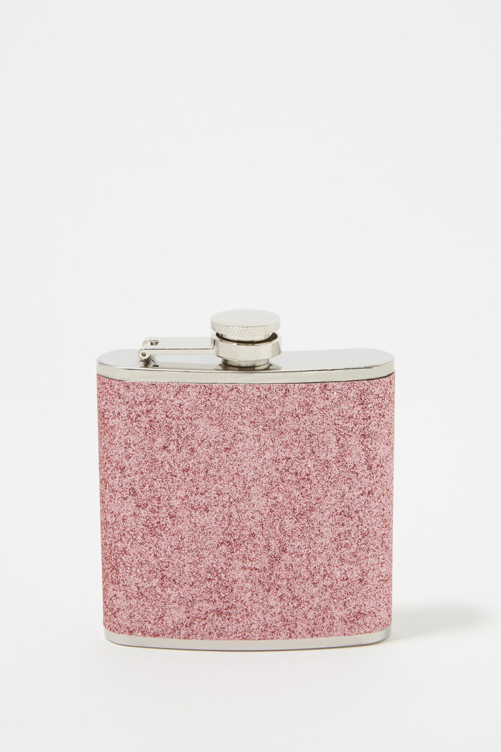 Women Glitter Flask Pink