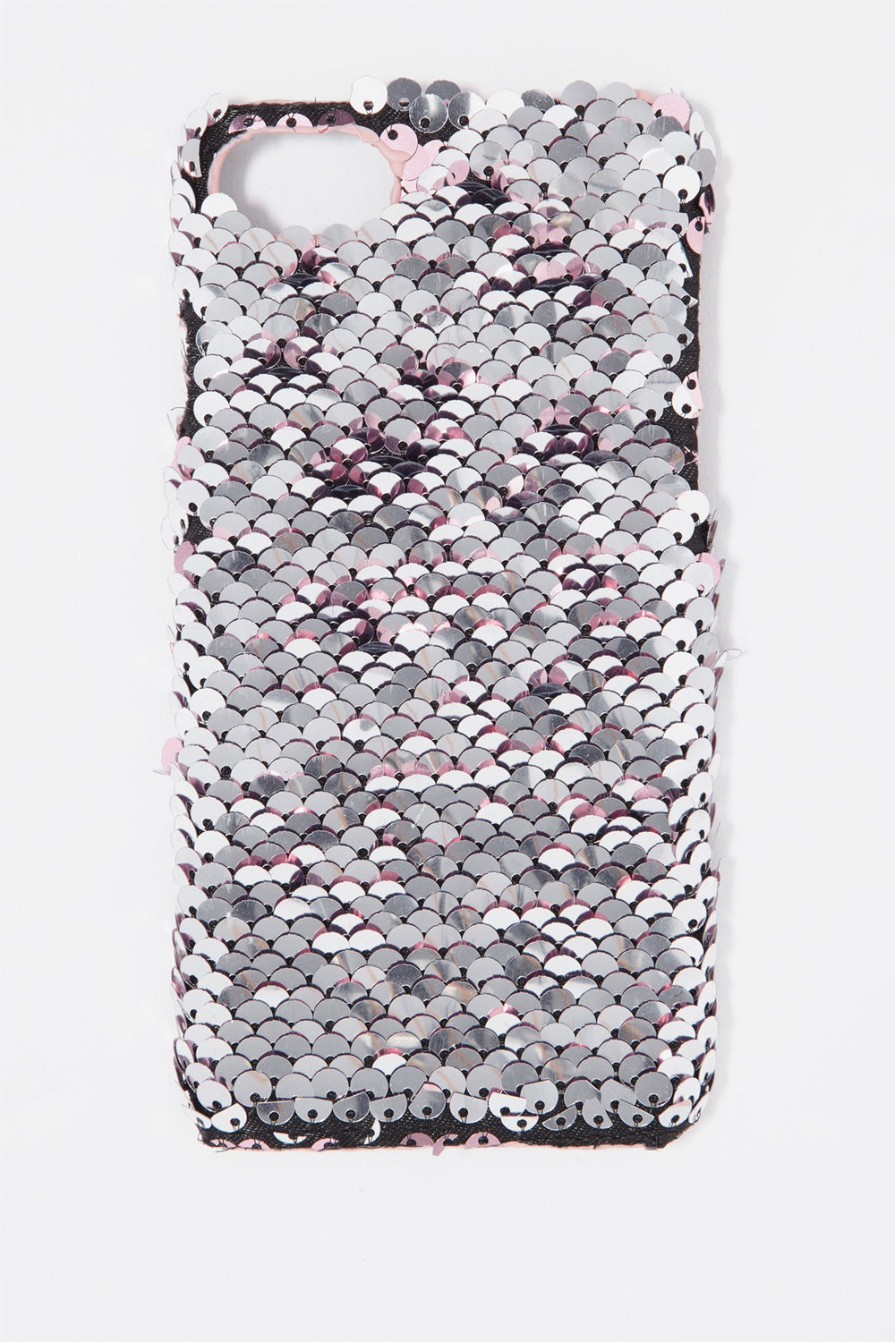 Women Reversible Sequin Phone Case Pink