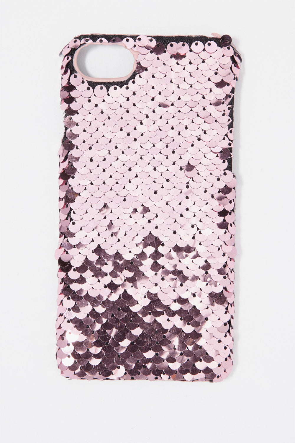 Women Reversible Sequin Phone Case Pink