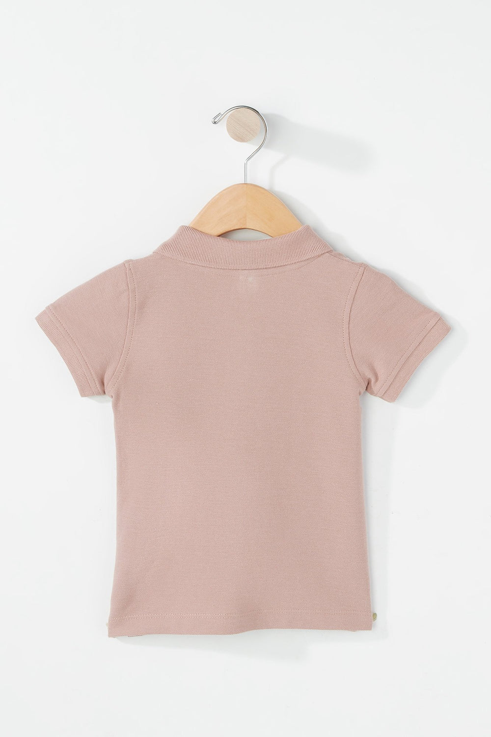 Kids Baby Boy Lightweight Collared Polo Shirt Pink