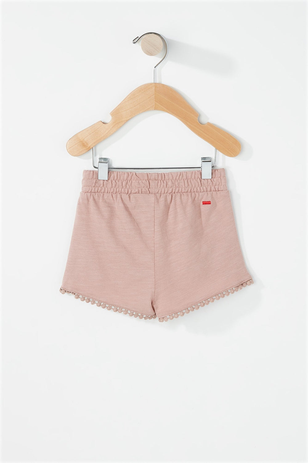 Kids Baby Girl Crochet Tulip Short Pink