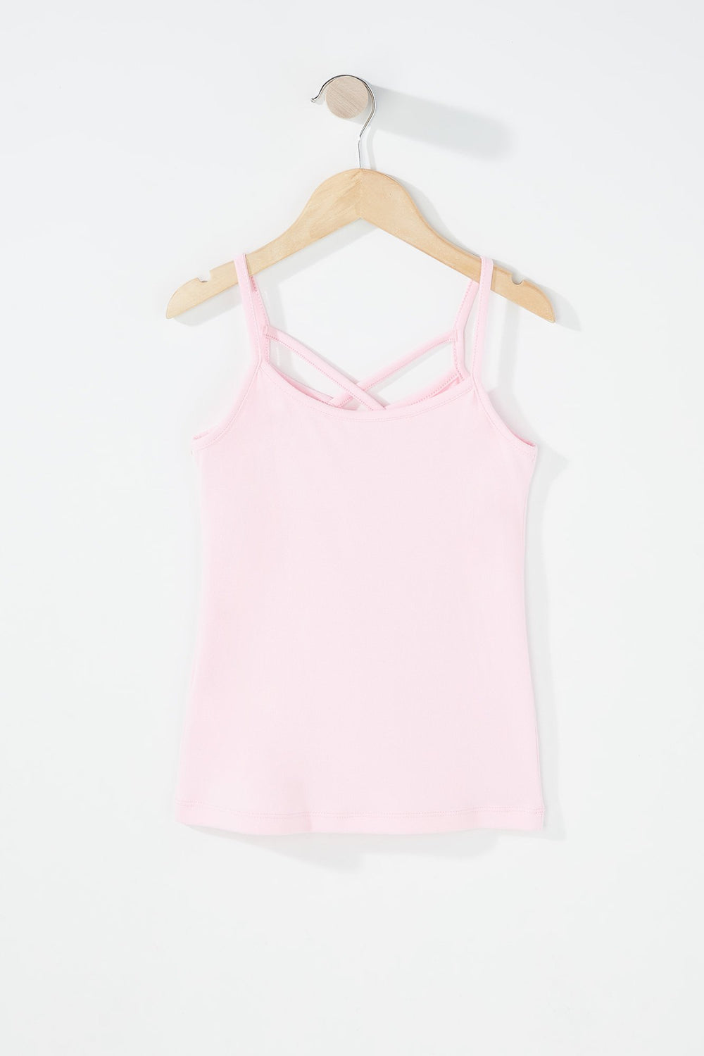 Kids Girls Caged Camisole Pink